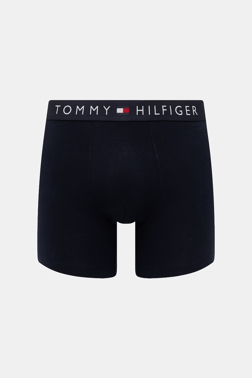 Tommy Hilfiger boxerky pánske bavlnené s elastanom 3-pak