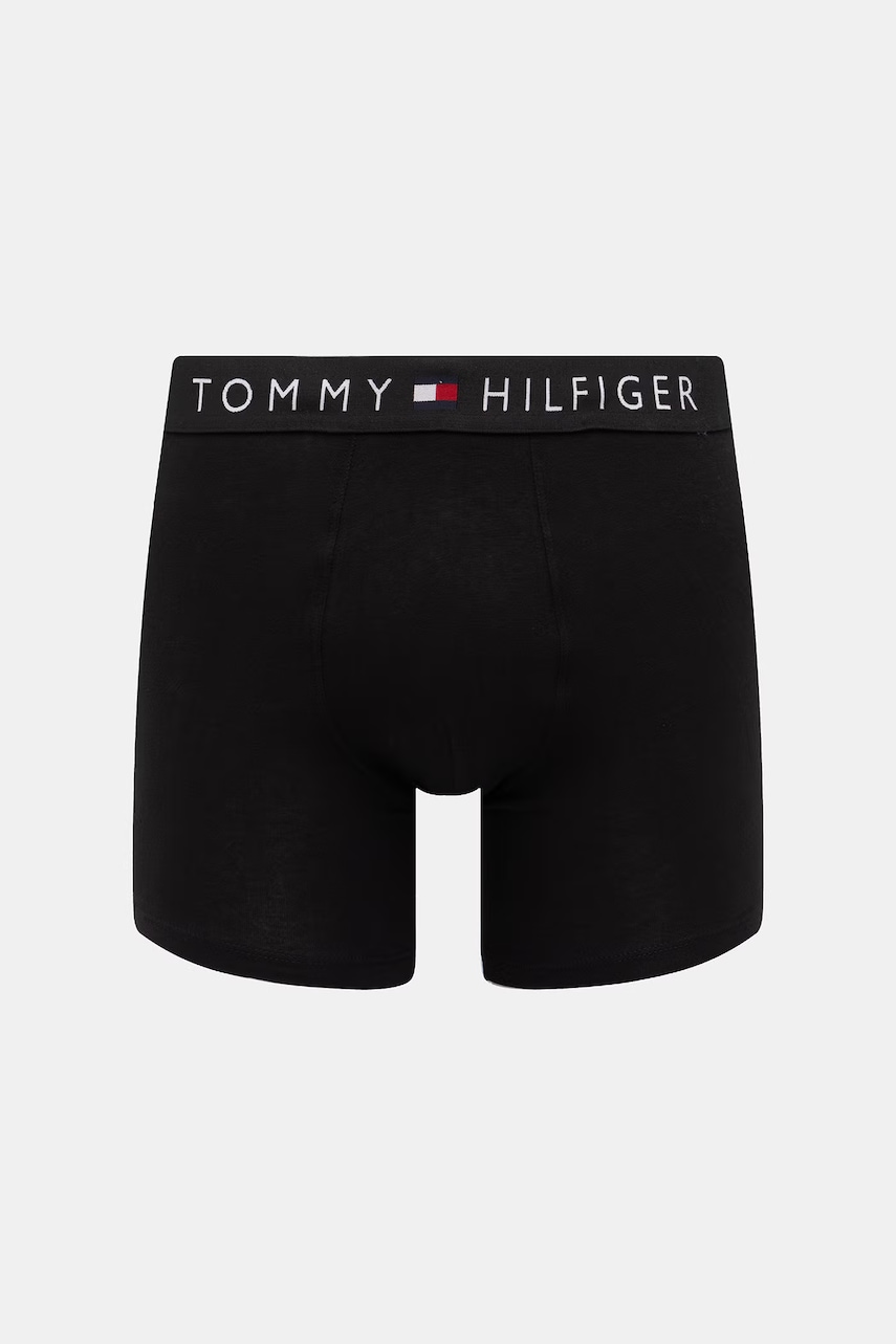 Tommy Hilfiger boxerky pánske bavlnené s elastanom 3-pak