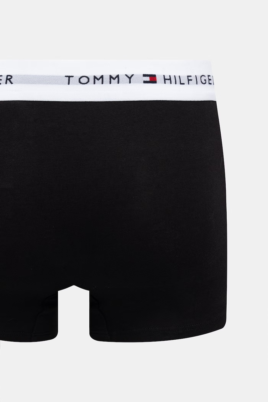 Tommy Hilfiger priliehavé boxerky pánske bavlnené s elastanom 3-pak