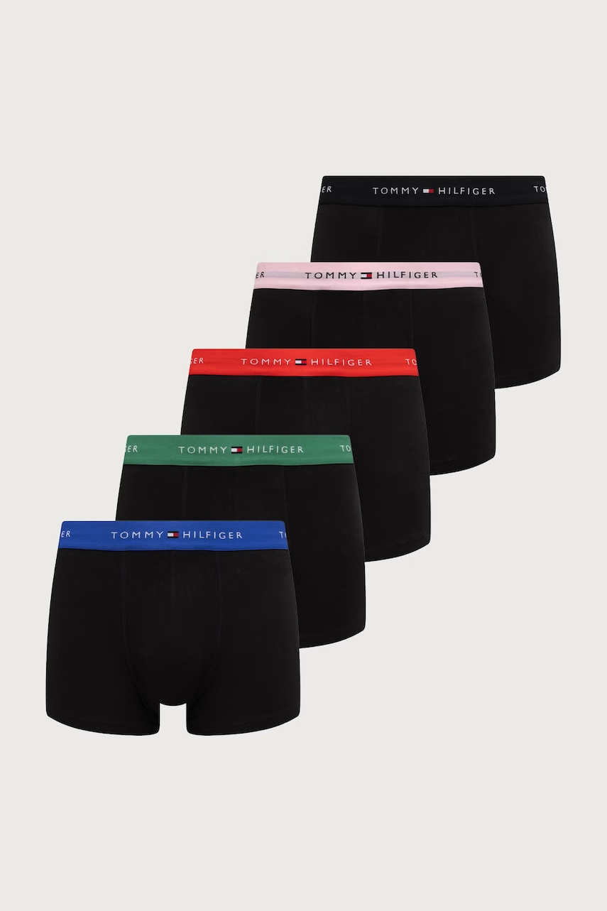 Tommy Hilfiger bokserki dopasowane męskie bawełniane z elastanem 5-pack