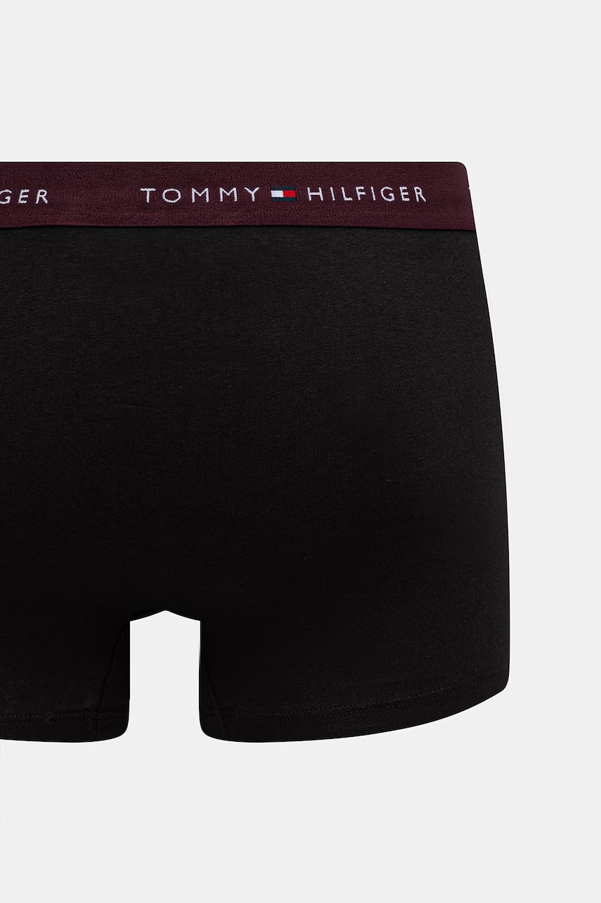 Tommy Hilfiger priliehavé boxerky pánske bavlnené s elastanom 5-pak
