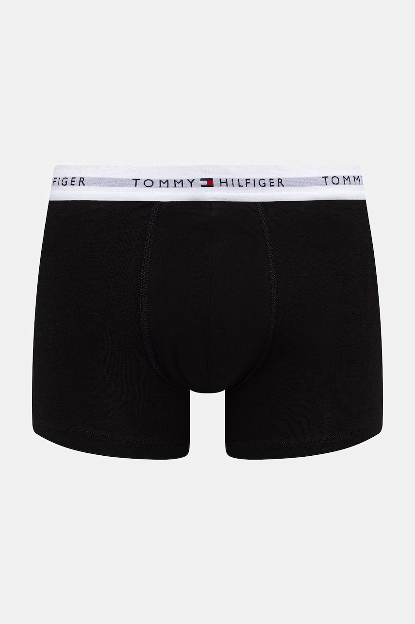 Tommy Hilfiger priliehavé boxerky pánske bavlnené s elastanom 5-pak