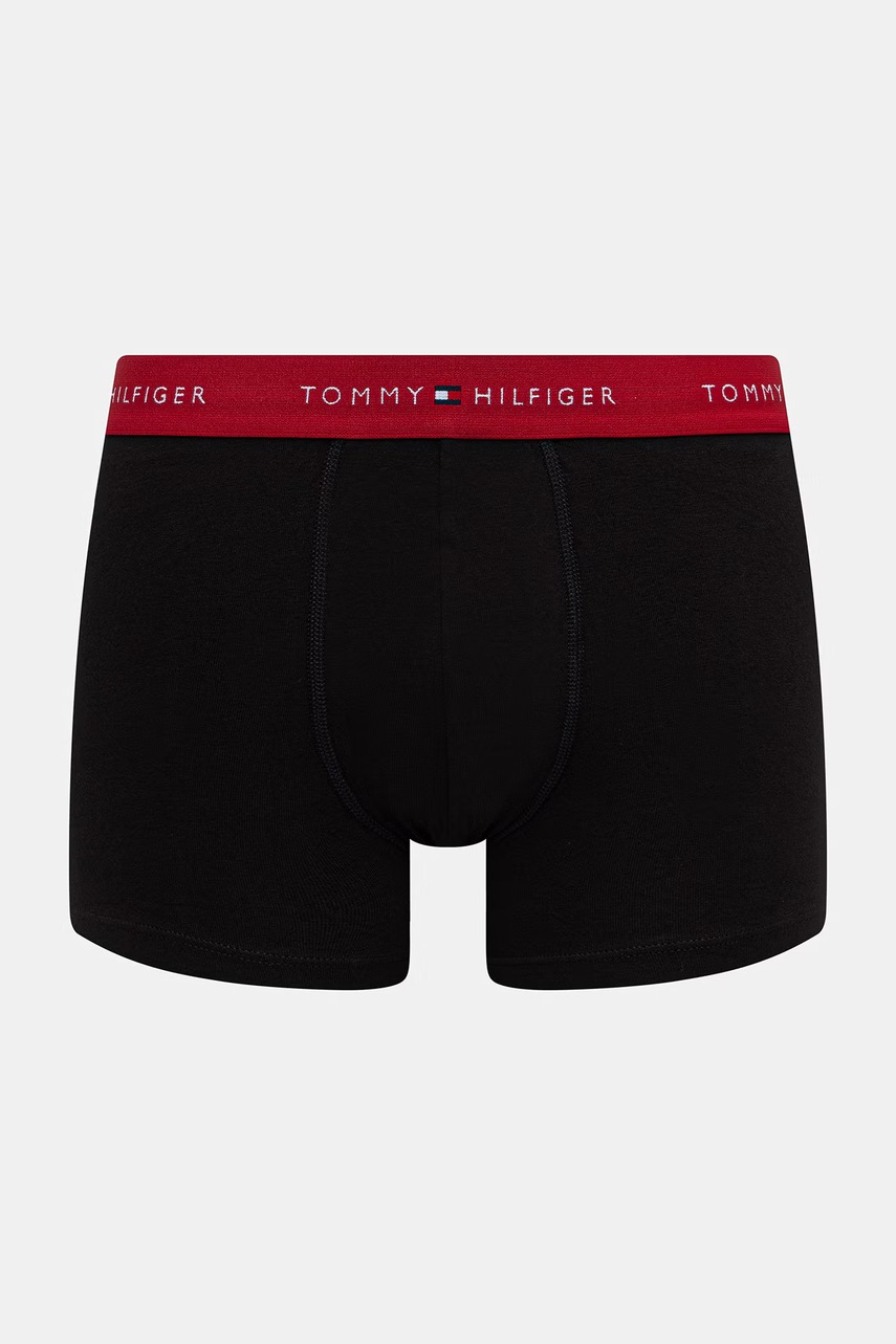 Tommy Hilfiger priliehavé boxerky pánske bavlnené s elastanom 5-pak