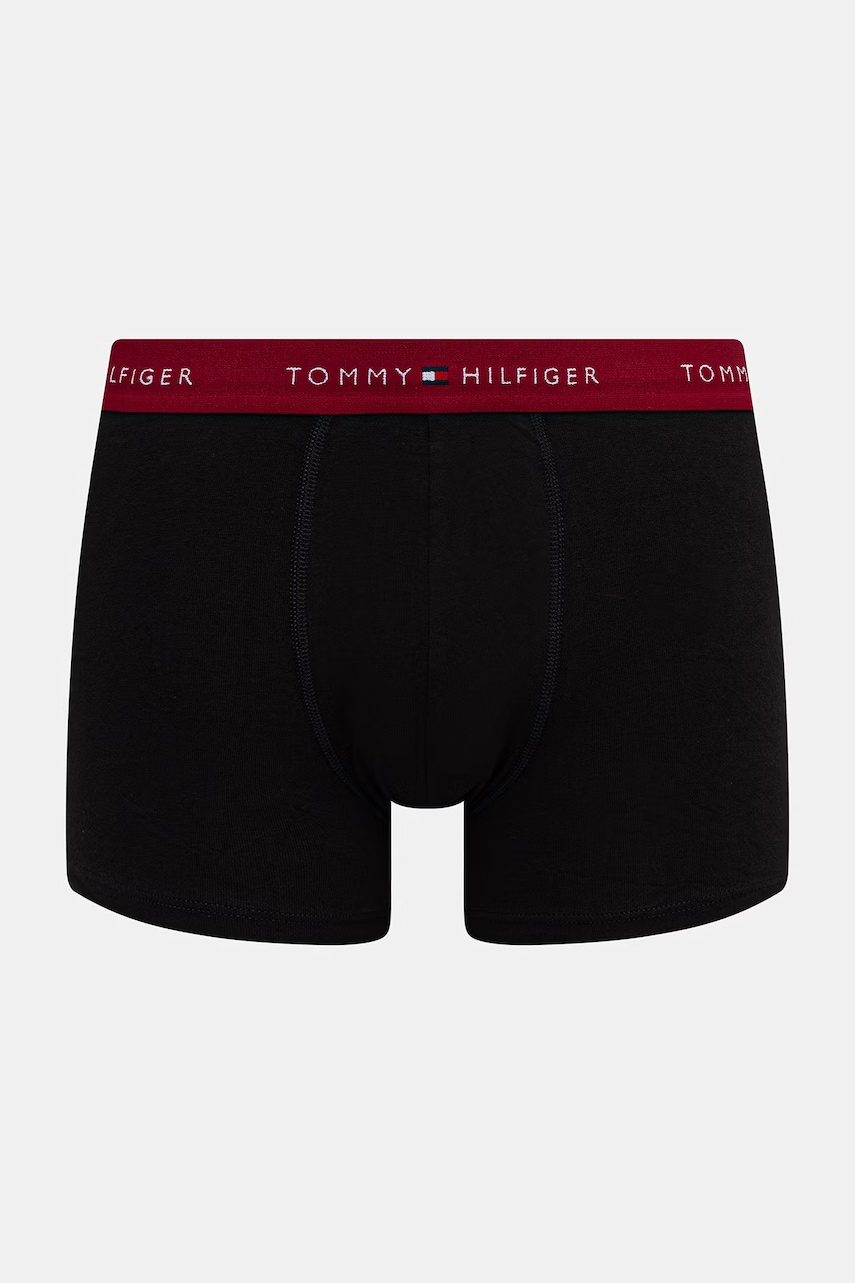 Tommy Hilfiger priliehavé boxerky pánske bavlnené s elastanom 5-pak