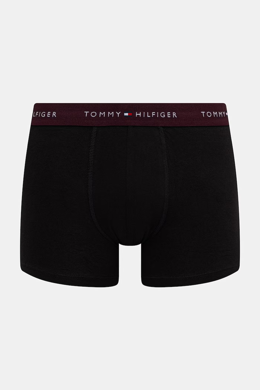 Tommy Hilfiger priliehavé boxerky pánske bavlnené s elastanom 5-pak