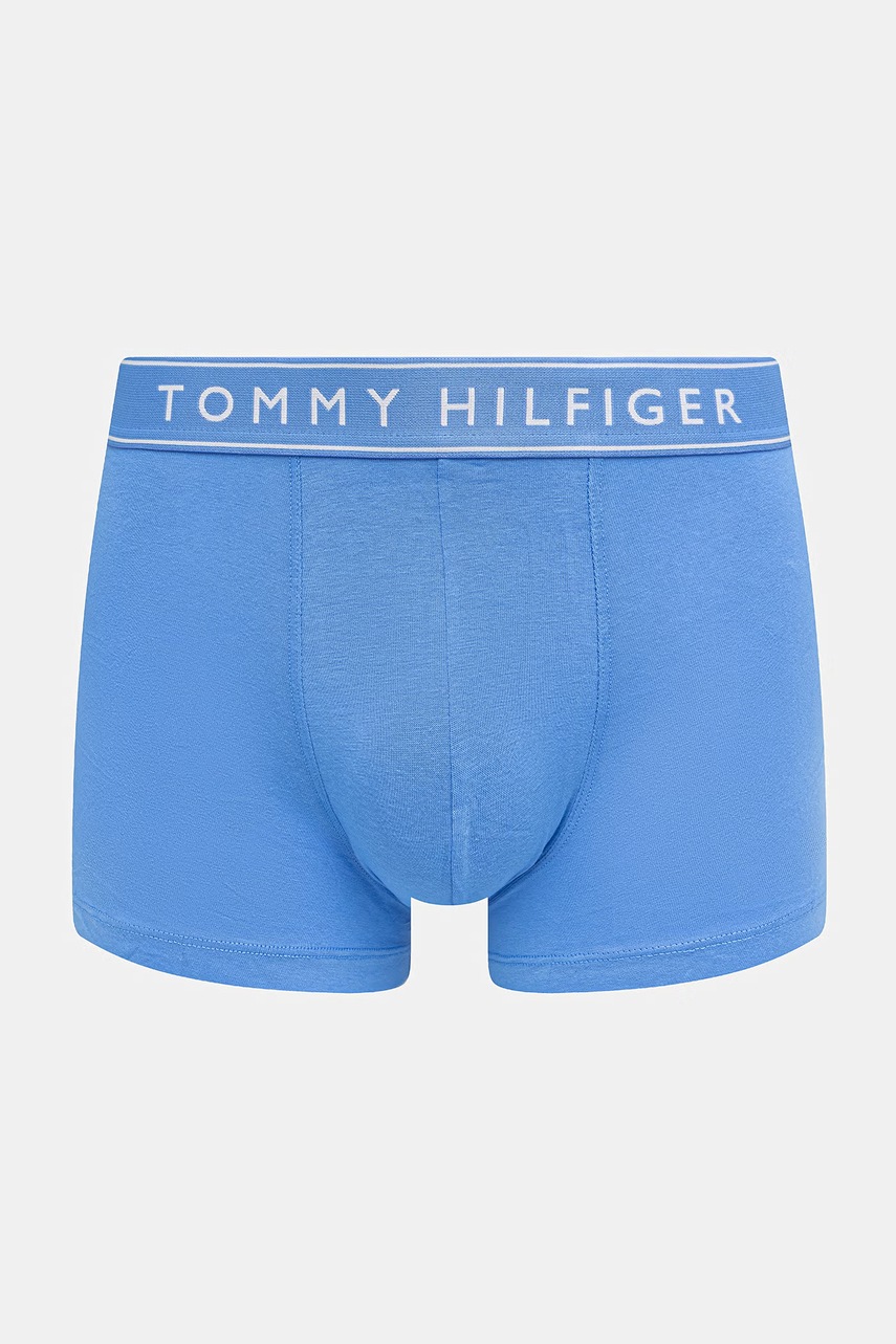 Tommy Hilfiger priliehavé boxerky pánske bavlnené s elastanom 5-pak