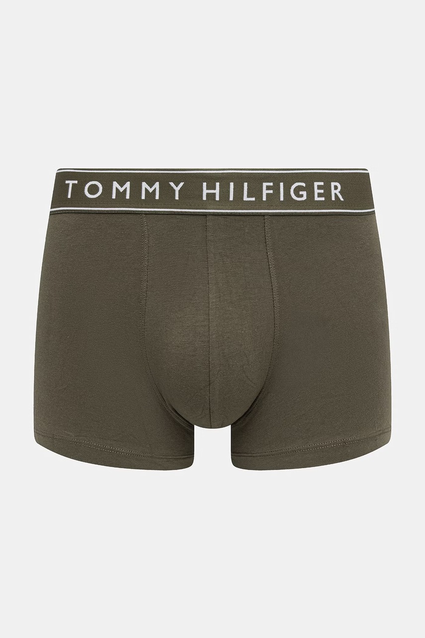 Tommy Hilfiger priliehavé boxerky pánske bavlnené s elastanom 5-pak