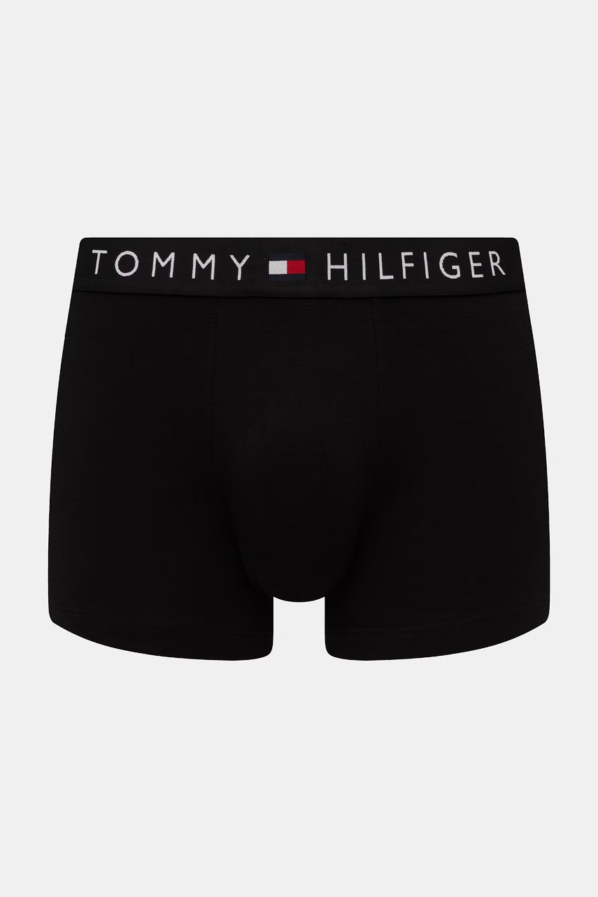 Tommy Hilfiger priliehavé boxerky pánske bavlnené s elastanom 3-pak
