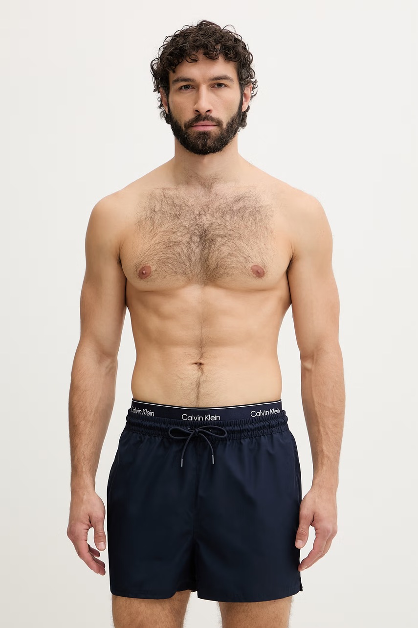 Σορτς κολύμβησης Calvin Klein Swimwear LV00N61024 Μπλε