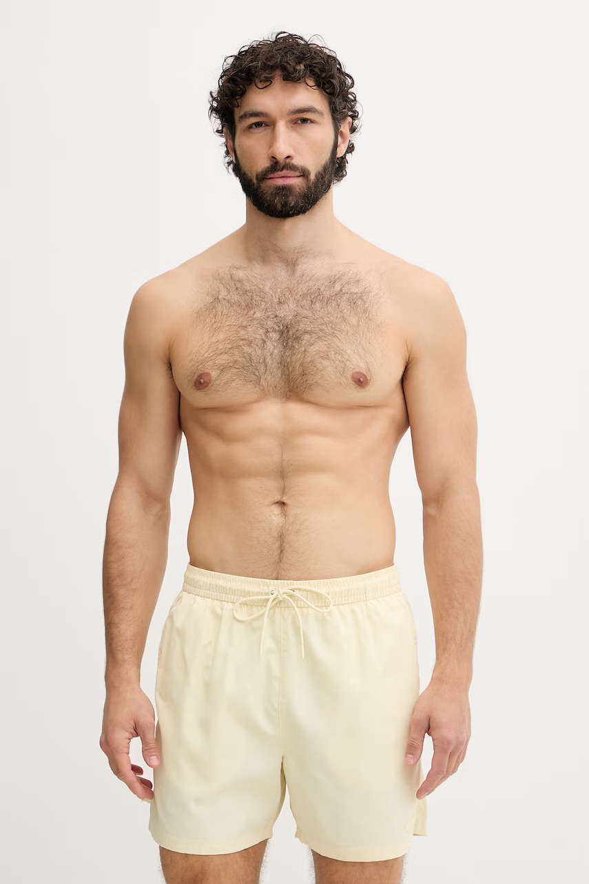 Ανδρικά beachwear calvin klein σε κιτρινο