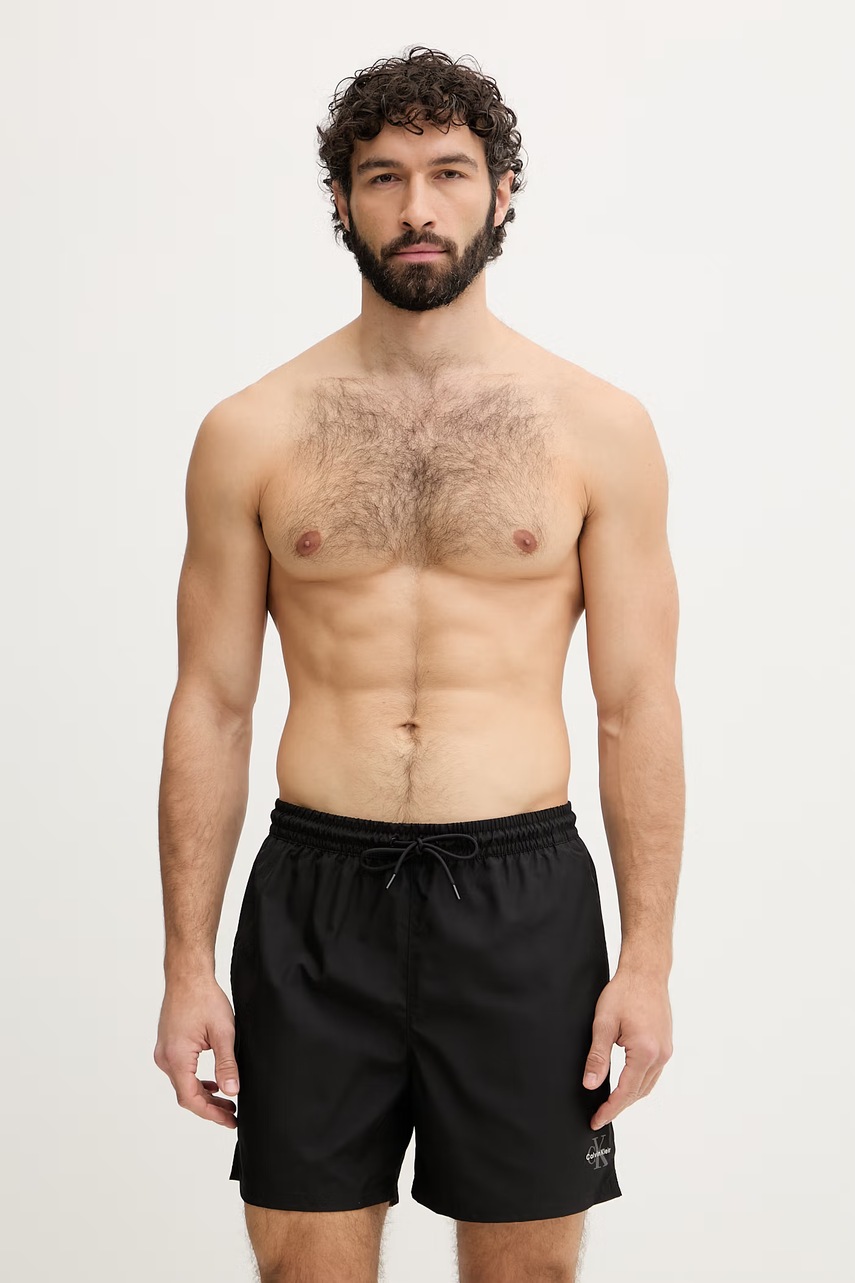 Σορτς κολύμβησης Calvin Klein Swimwear LV00N61045 Μαύρο XXL