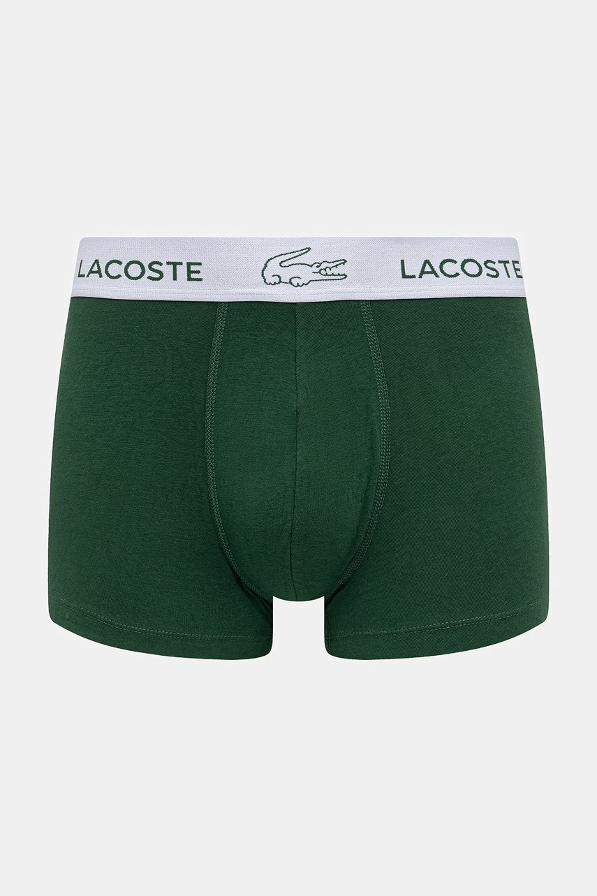 Lacoste Boxerky pánske bavlnené s elastanom 3-pak