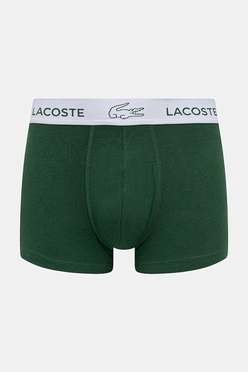 Lacoste Boxerky pánske bavlnené s elastanom 3-pak