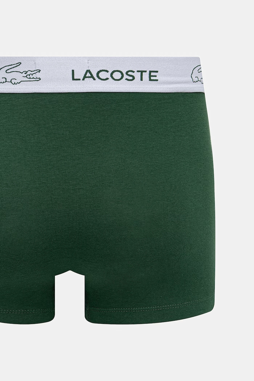 Lacoste Boxerky pánske bavlnené s elastanom 3-pak