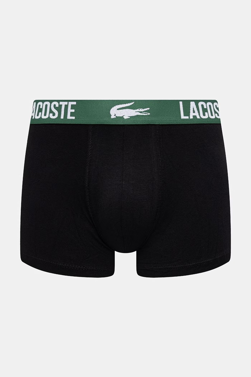 Lacoste priliehavé boxerky pánske bavlnené s elastanom 5-pak