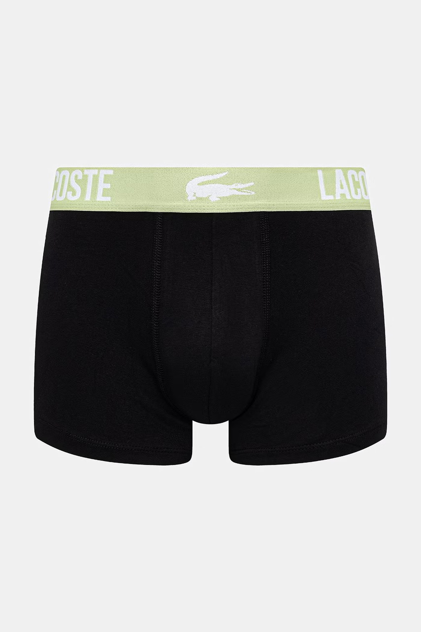 Lacoste priliehavé boxerky pánske bavlnené s elastanom 5-pak