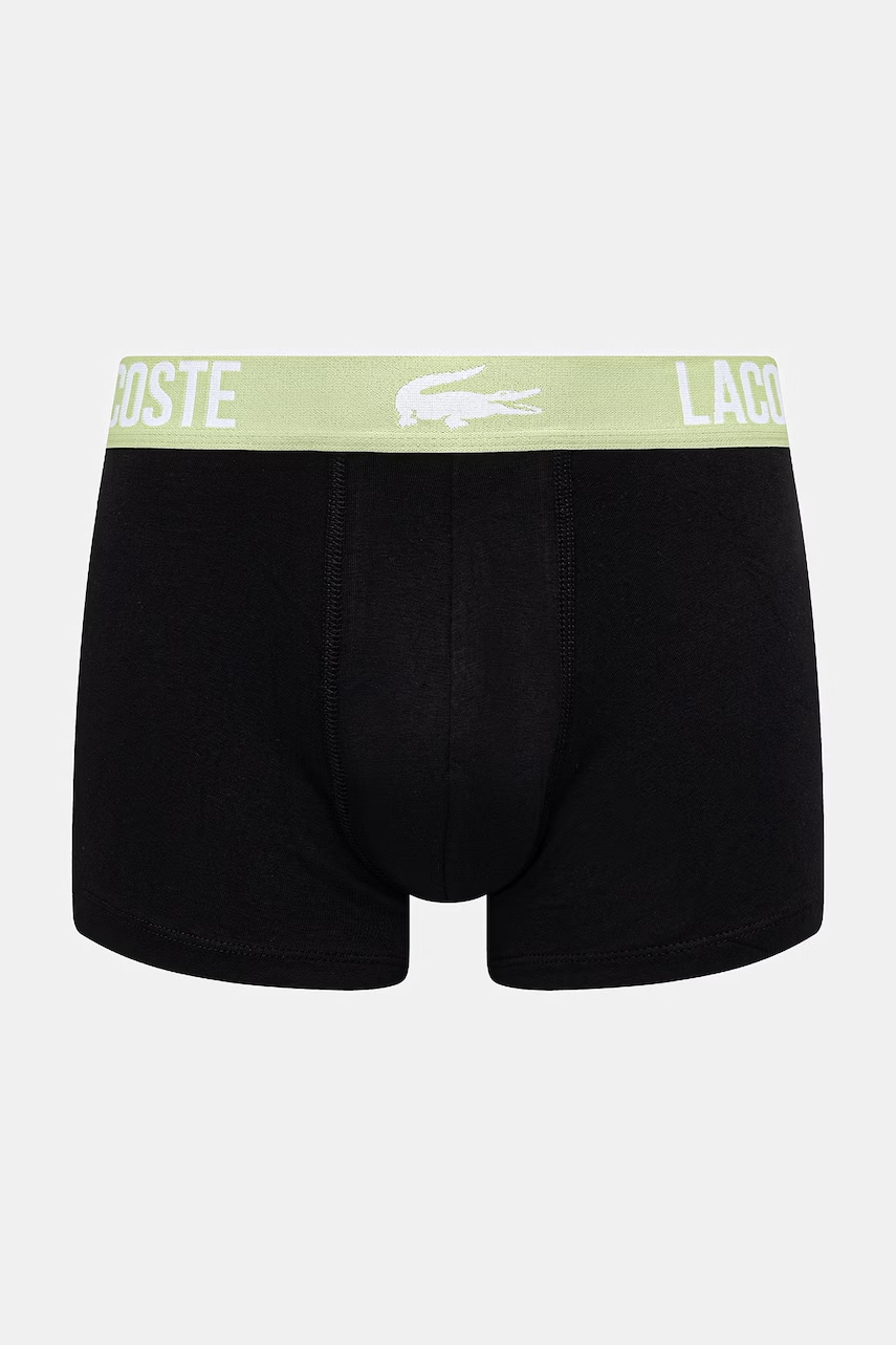 Lacoste priliehavé boxerky pánske bavlnené s elastanom 5-pak