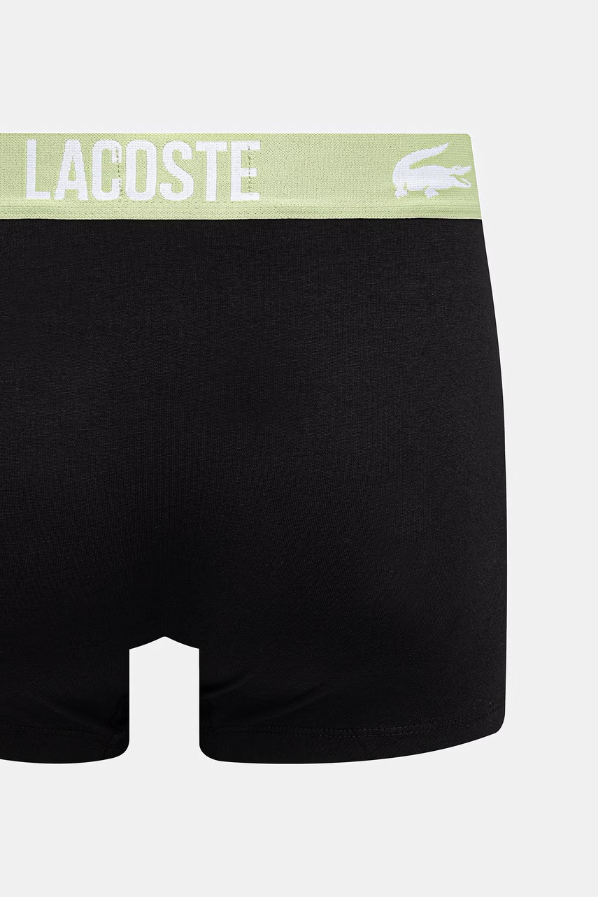 Lacoste priliehavé boxerky pánske bavlnené s elastanom 5-pak