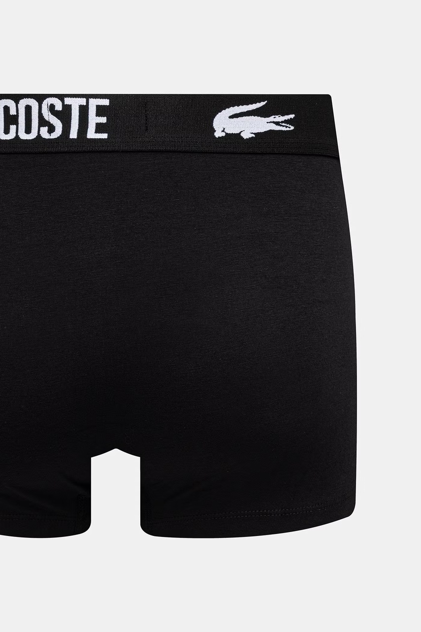 Lacoste priliehavé boxerky pánske bavlnené s elastanom 5-pak