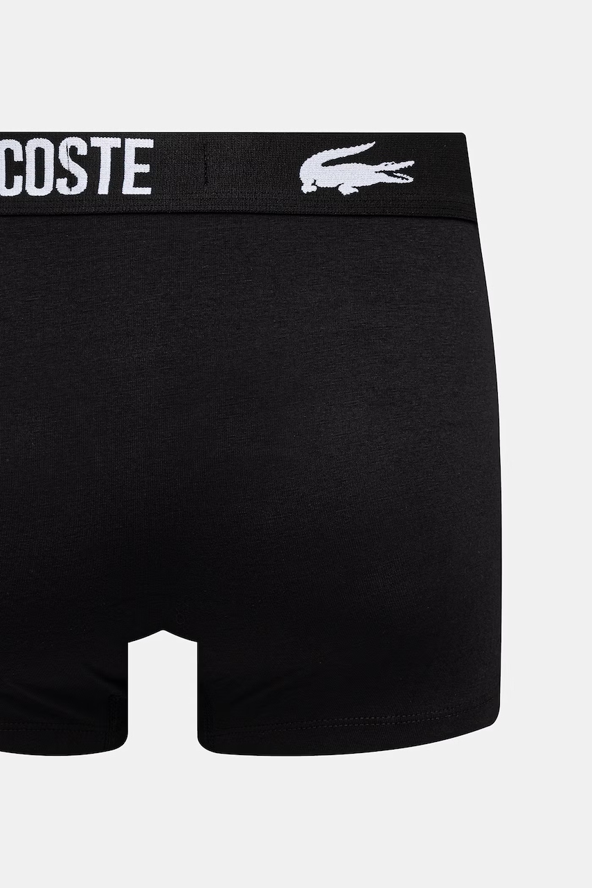 Lacoste priliehavé boxerky pánske bavlnené s elastanom 5-pak