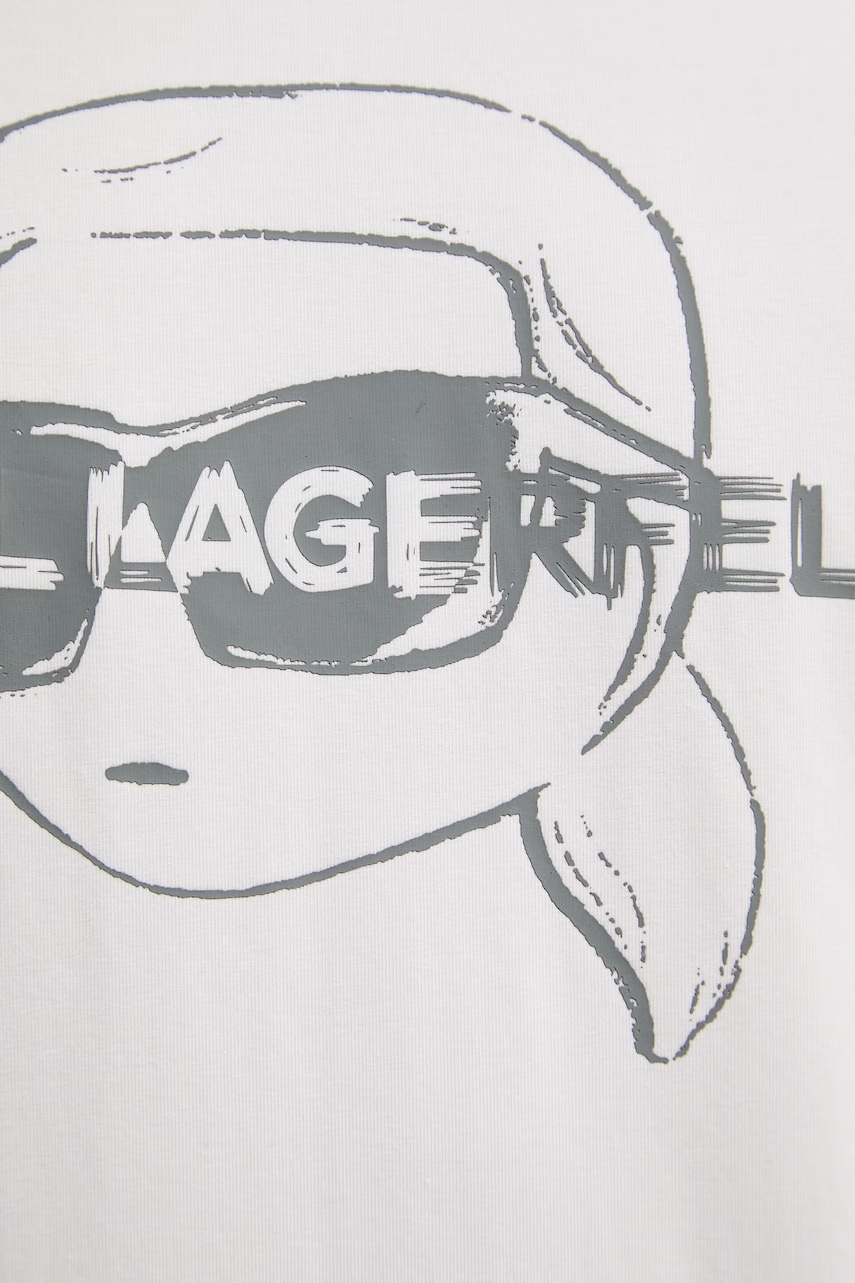Karl Lagerfeld dvojdielne pyžamo pánske bavlnené s elastanom