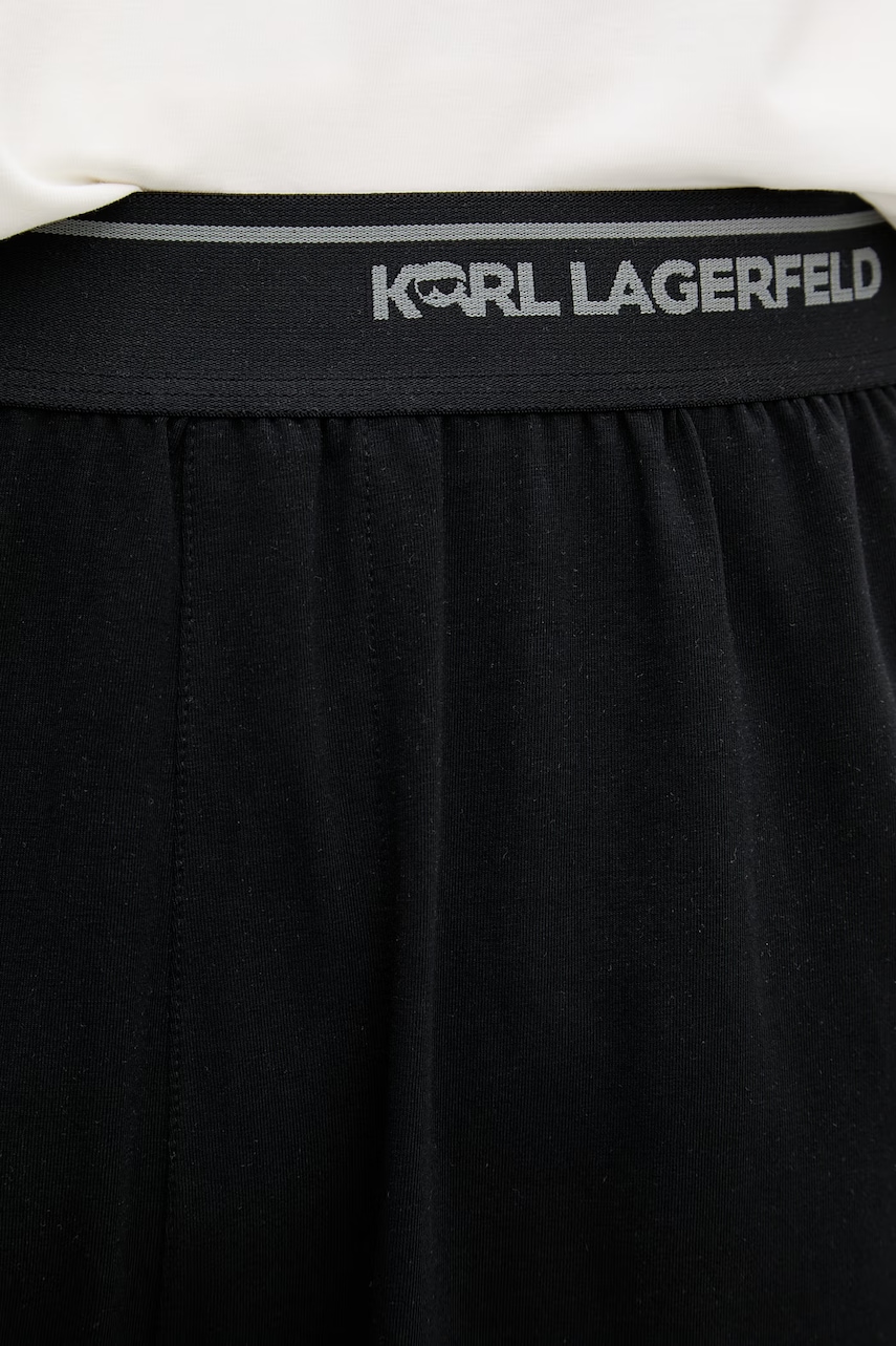 Karl Lagerfeld dvojdielne pyžamo pánske bavlnené s elastanom