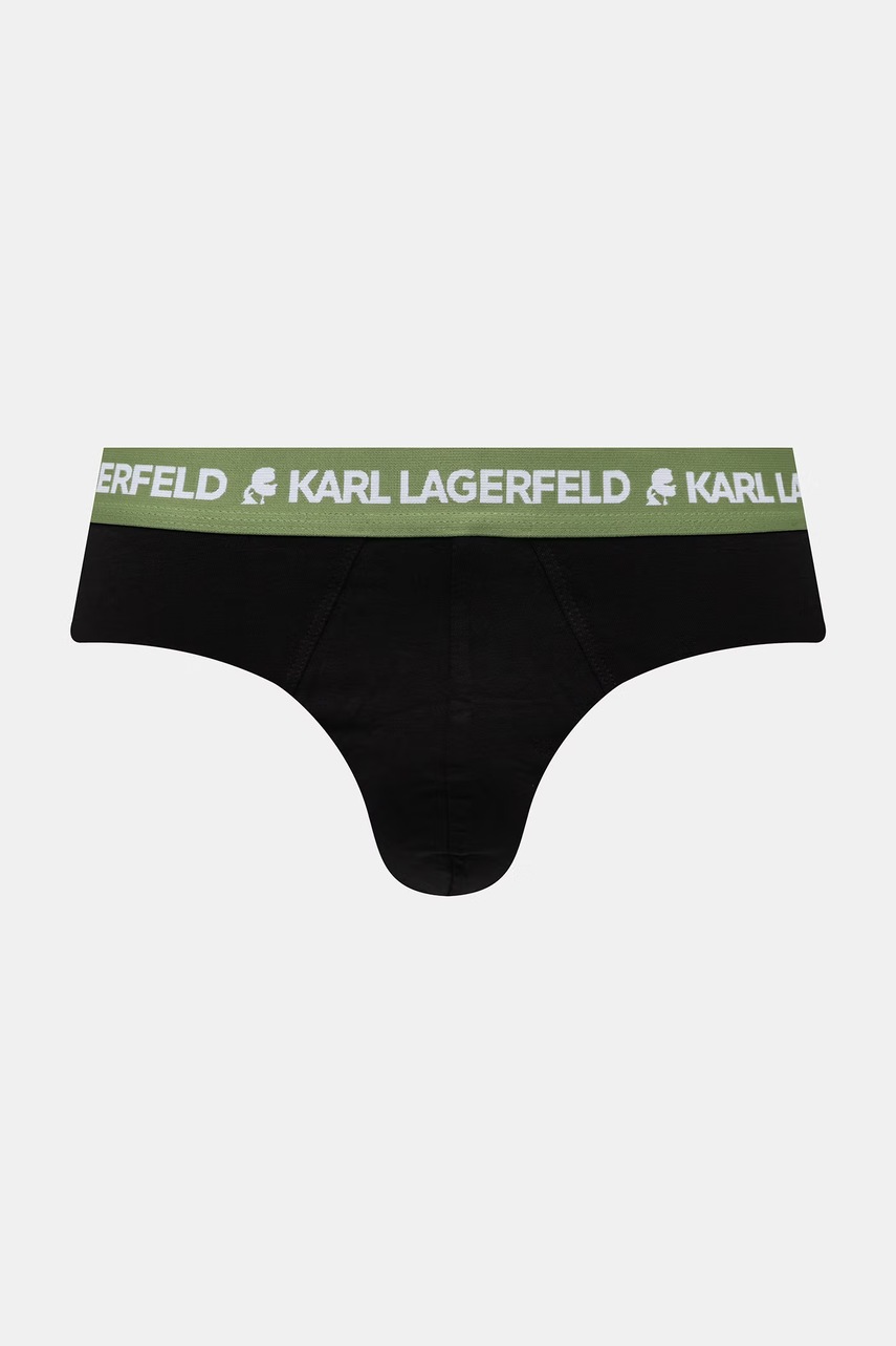 Karl Lagerfeld slipy pánske bavlnené s elastanom 3-pak