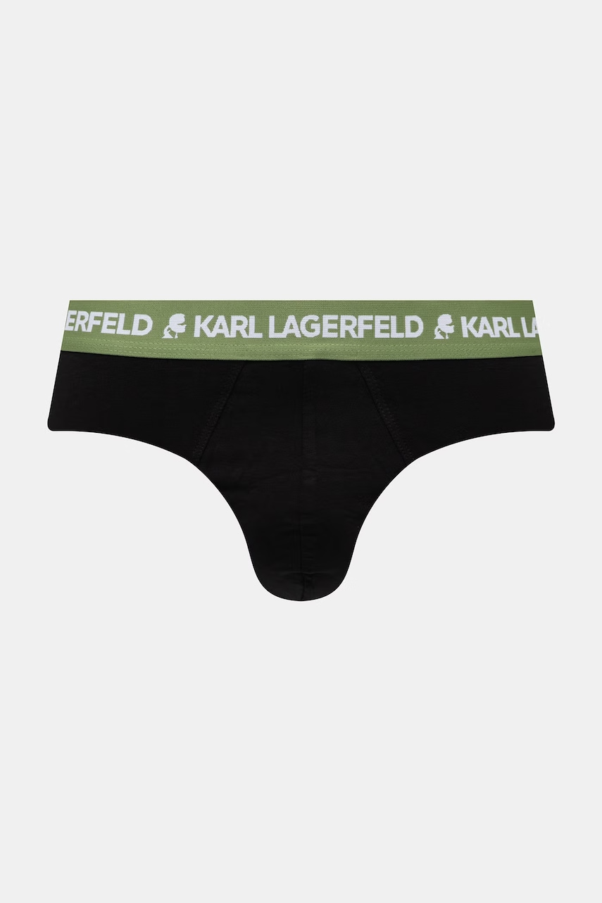 Karl Lagerfeld slipy pánske bavlnené s elastanom 3-pak