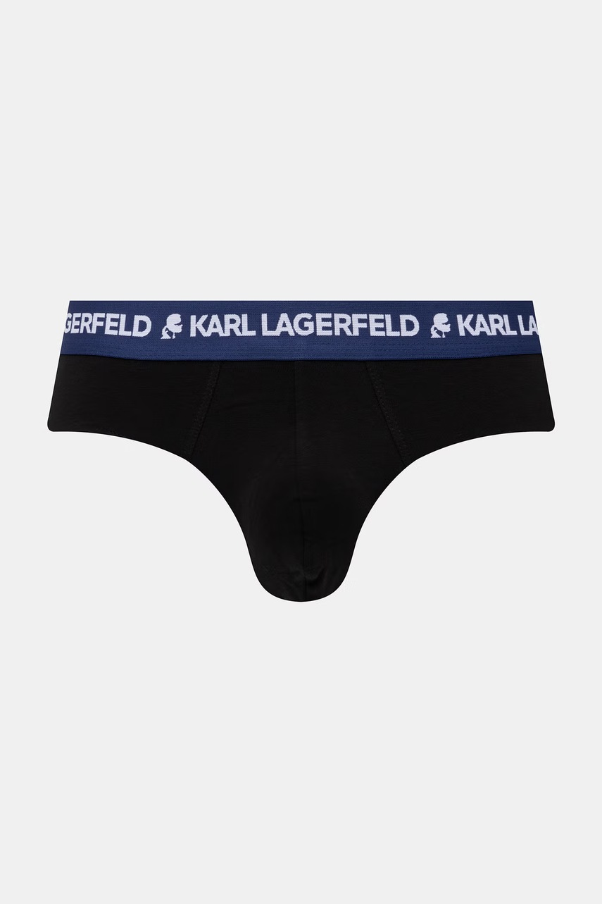 Karl Lagerfeld slipy pánske bavlnené s elastanom 3-pak