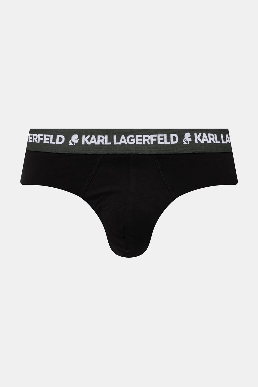 Karl Lagerfeld slipy pánske bavlnené s elastanom 3-pak