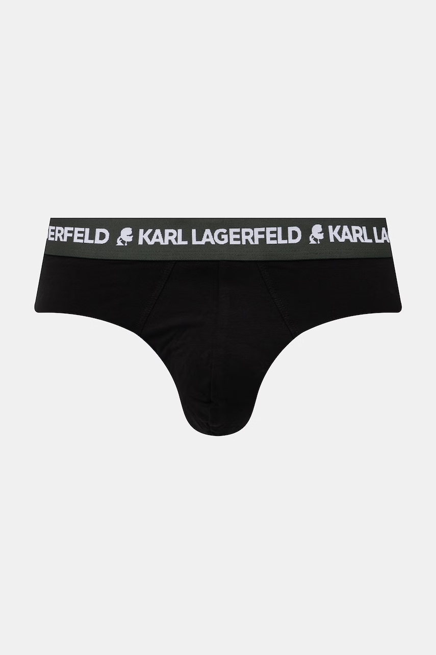 Karl Lagerfeld slipy pánske bavlnené s elastanom 3-pak