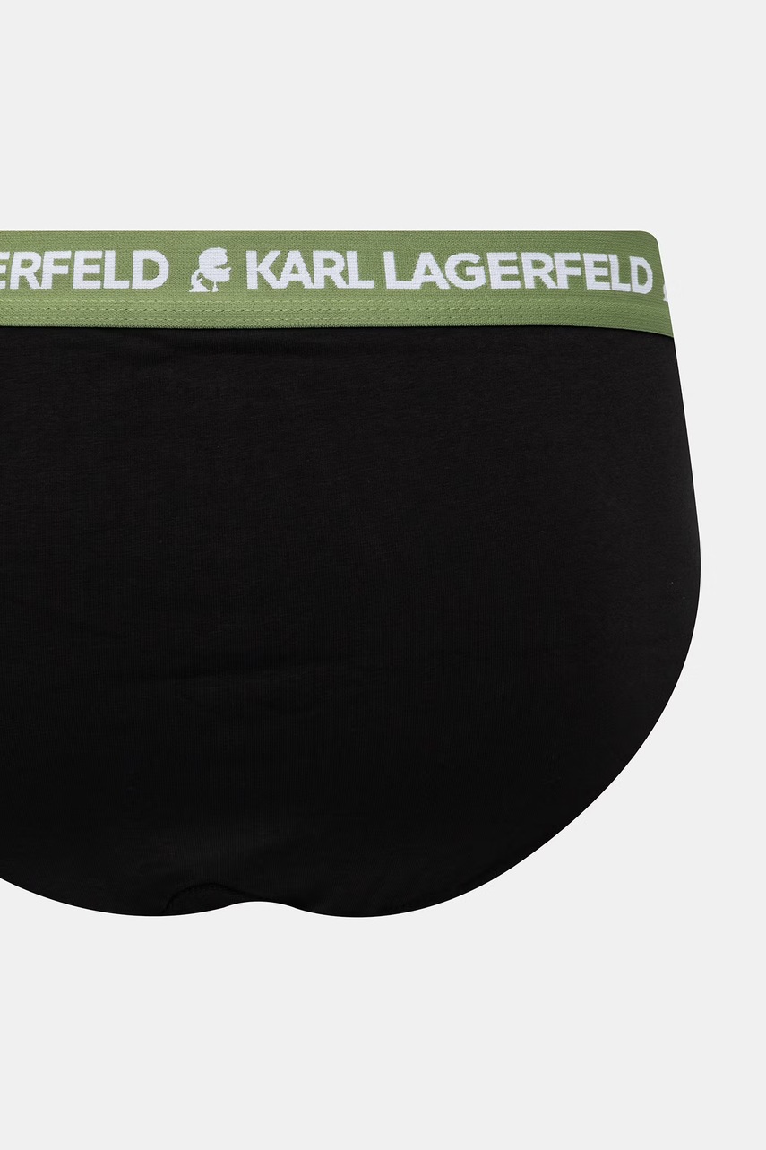 Karl Lagerfeld slipy pánske bavlnené s elastanom 3-pak