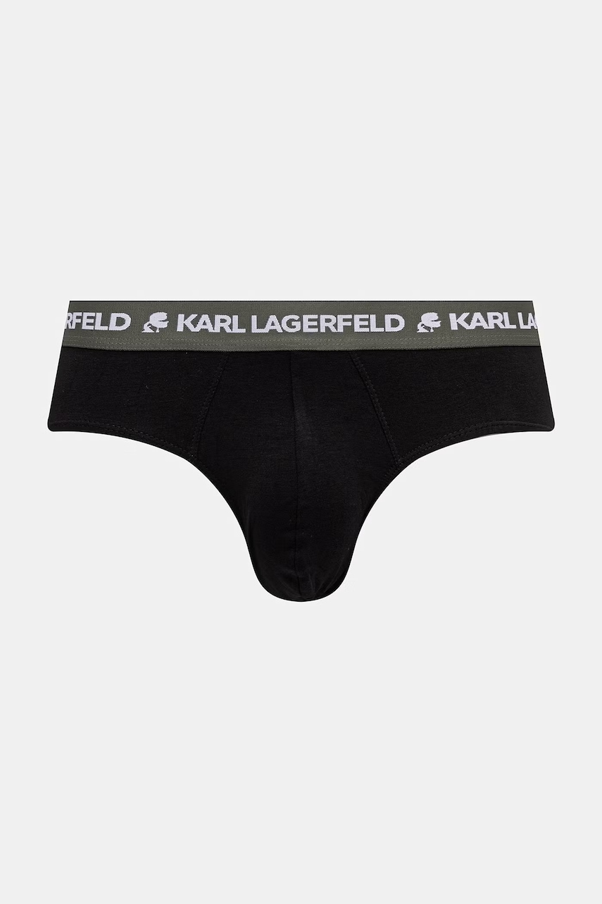 Karl Lagerfeld slipy pánske bavlnené s elastanom 3-pak
