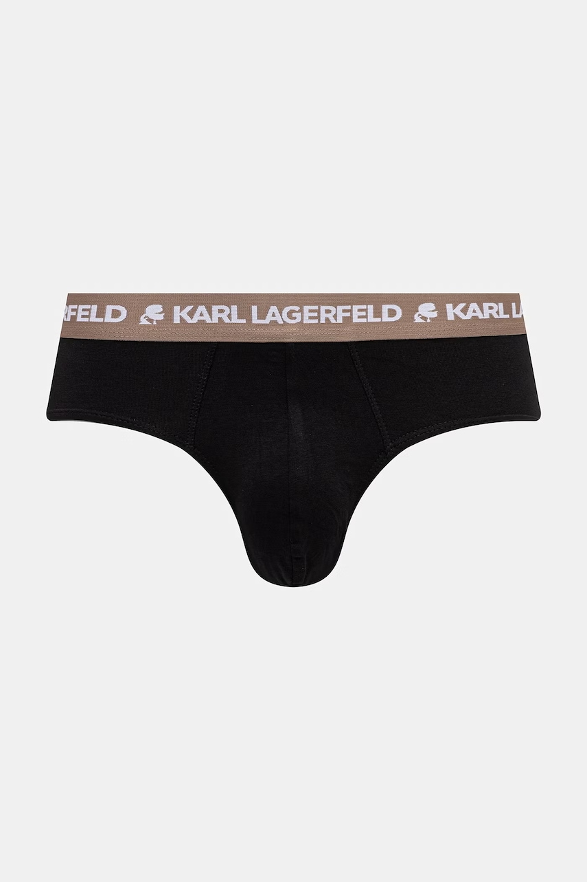 Karl Lagerfeld slipy pánske bavlnené s elastanom 3-pak