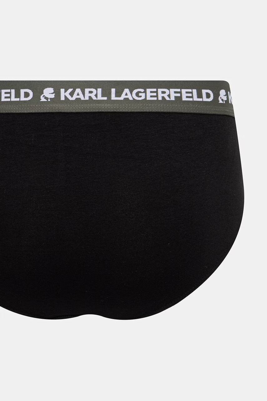 Karl Lagerfeld slipy pánske bavlnené s elastanom 3-pak
