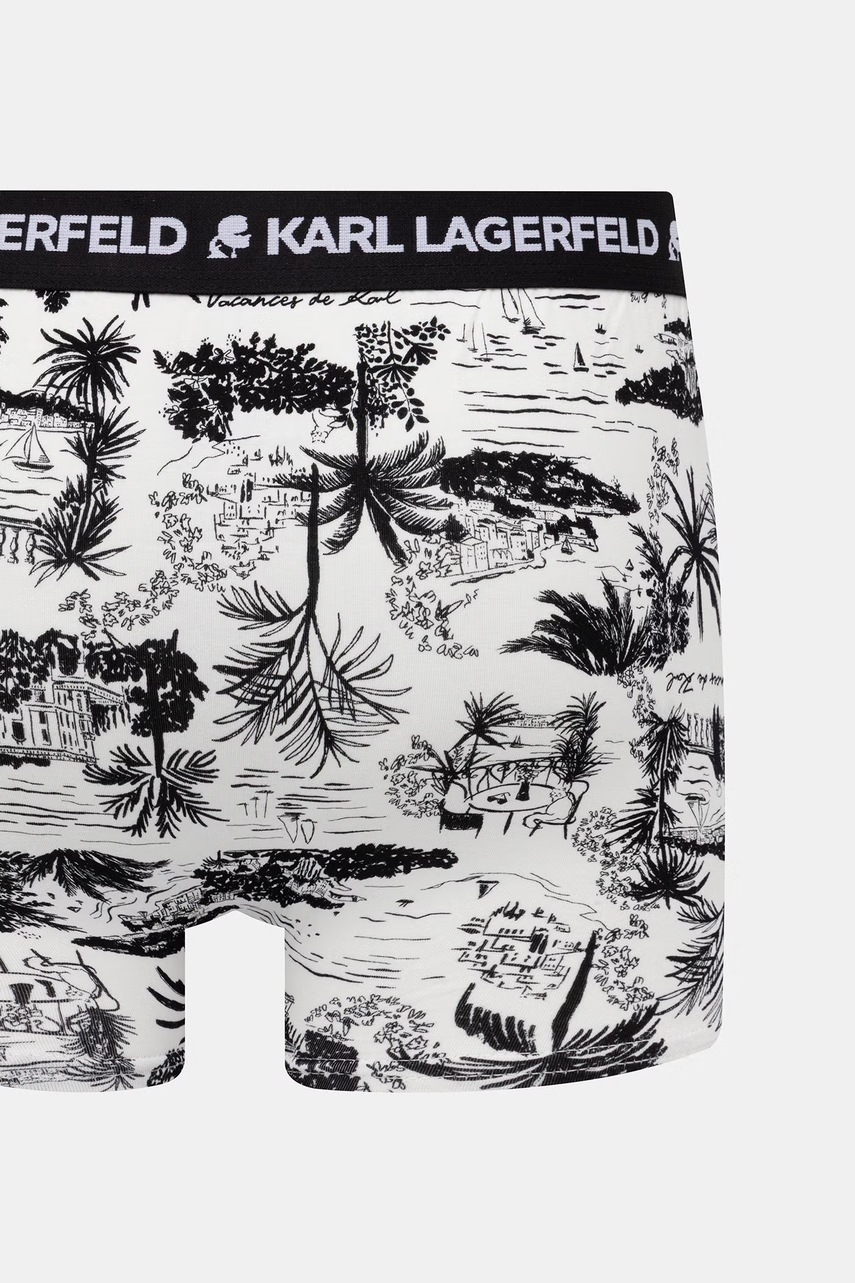 Karl Lagerfeld boxerky pánske bavlnené s elastanom 3-pak