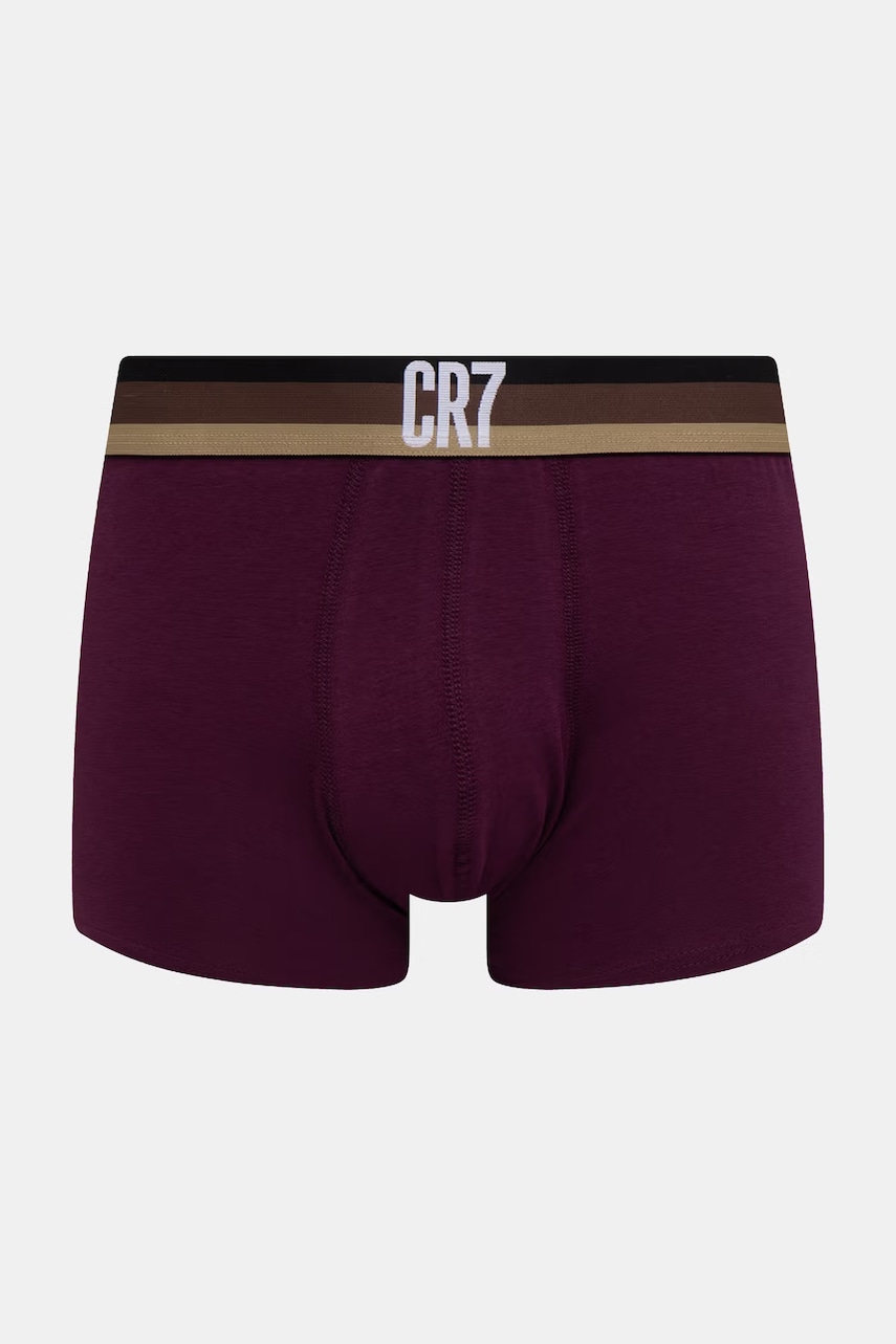 CR7 Cristiano Ronaldo Priliehavé boxerky pánske bavlnené s elastanom 3-pak