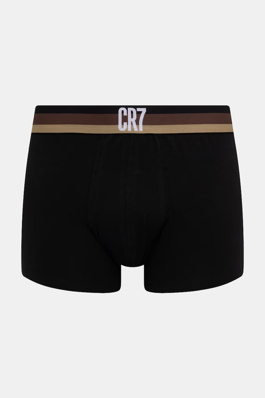 CR7 Cristiano Ronaldo Priliehavé boxerky pánske bavlnené s elastanom 3-pak