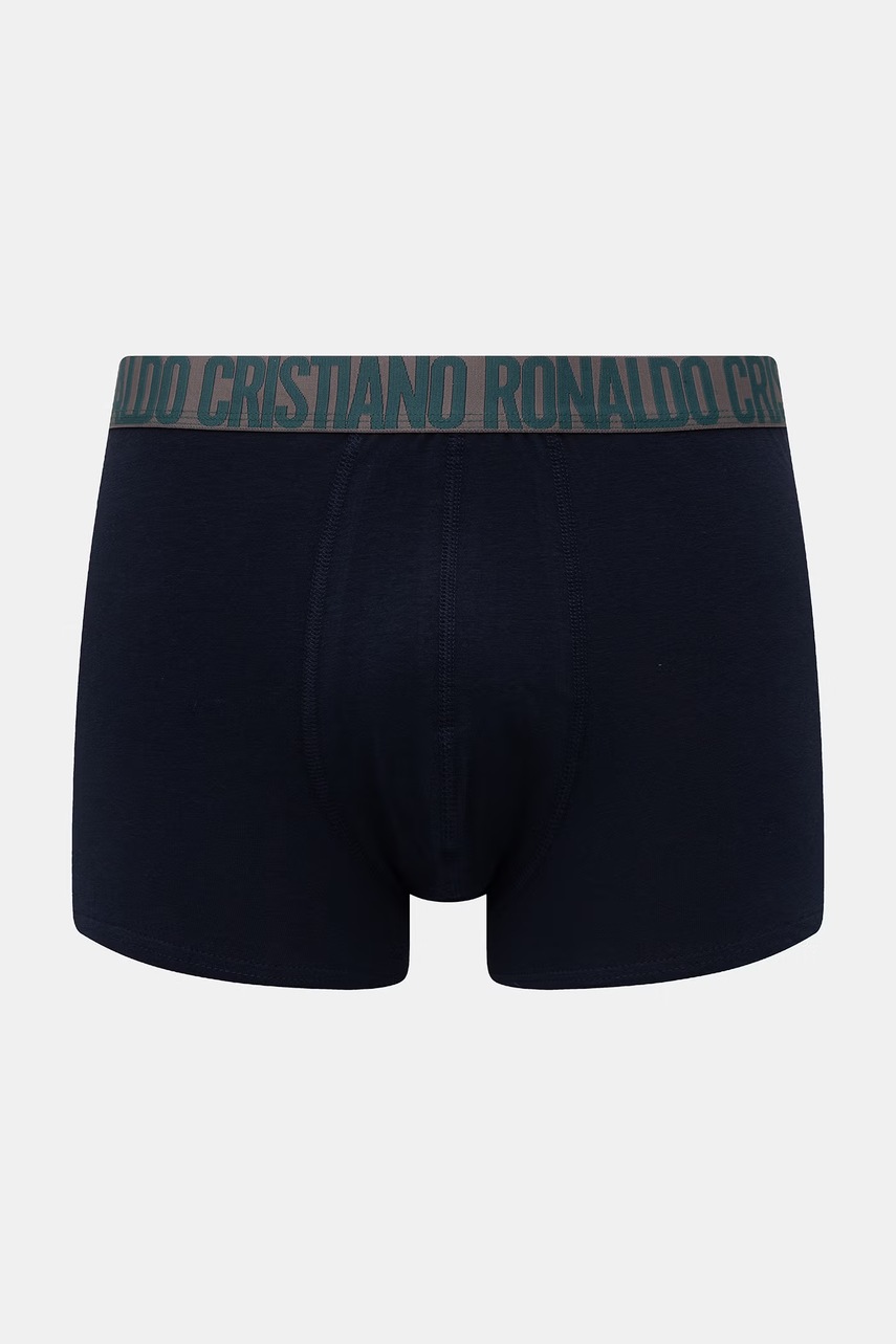 CR7 Cristiano Ronaldo priliehavé boxerky pánske bavlnené s elastanom 5-pak
