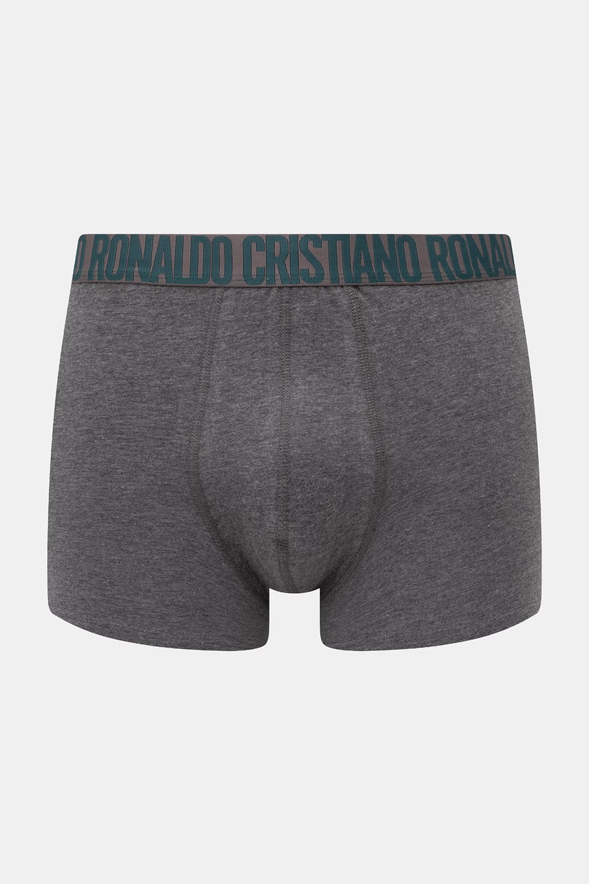 CR7 Cristiano Ronaldo priliehavé boxerky pánske bavlnené s elastanom 5-pak