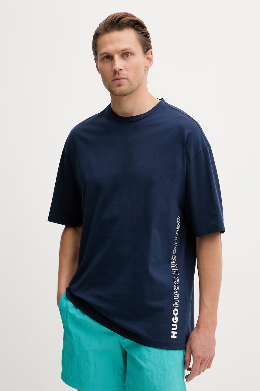 HUGO T-shirt ανδρικό βαμβακερό TIKI T-SHIRT
