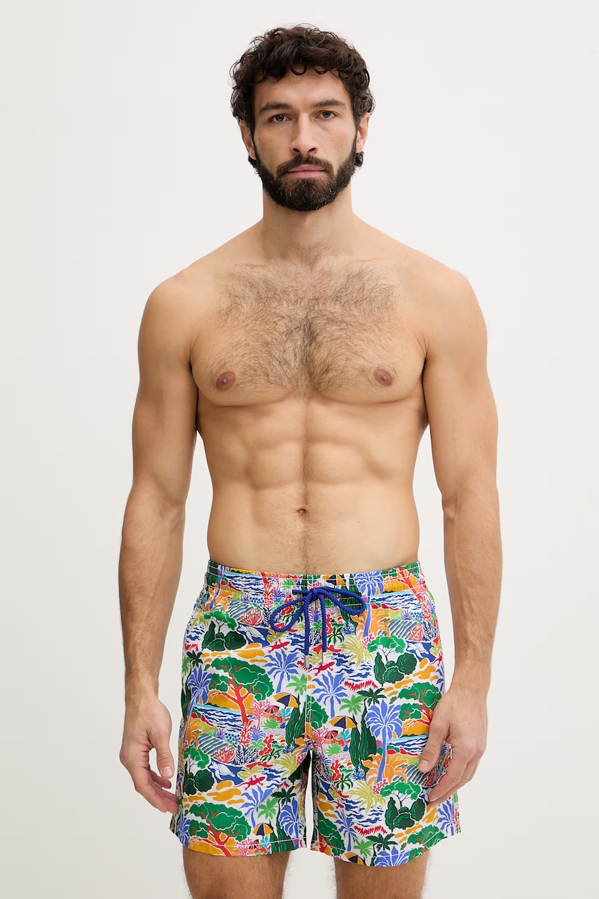 Vilebrequin pantaloni scurți de baie pentru bărbați MOOREA