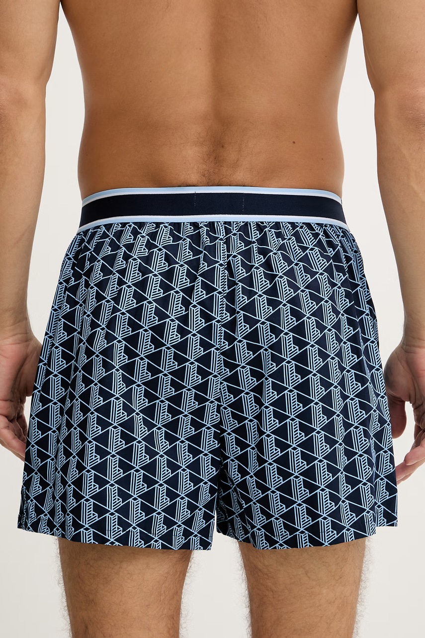 Lacoste boxerky pánske bavlnené 3-pak