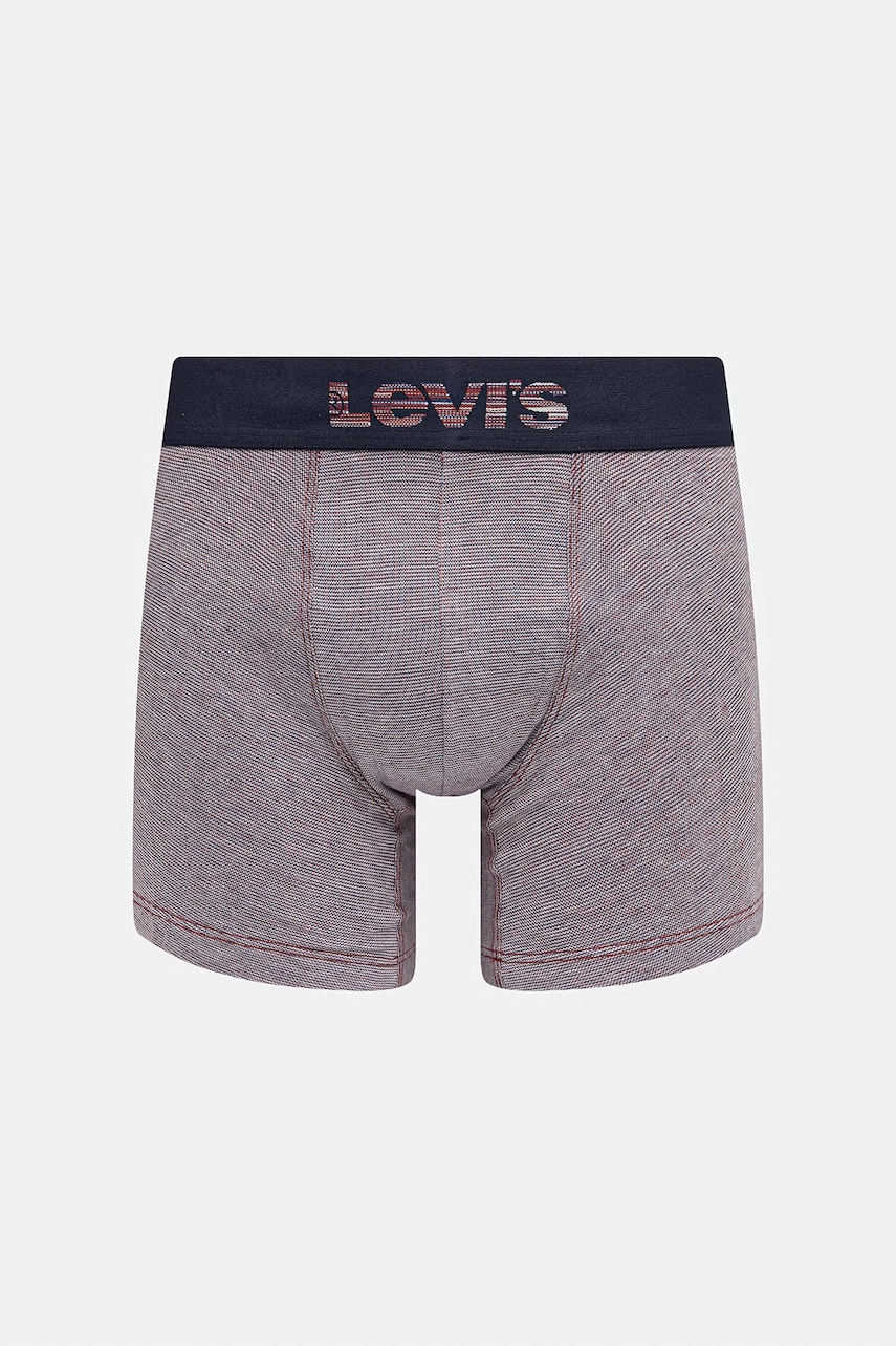 Levi's boxerky pánske bavlnené s elastanom 2-pak