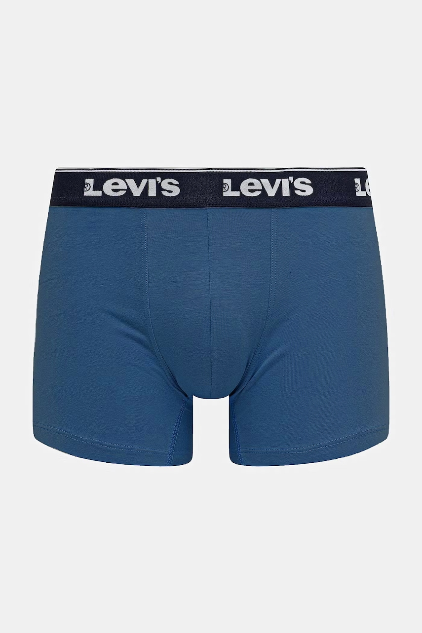 Levi's boxerky pánske bavlnené s elastanom 3-pak