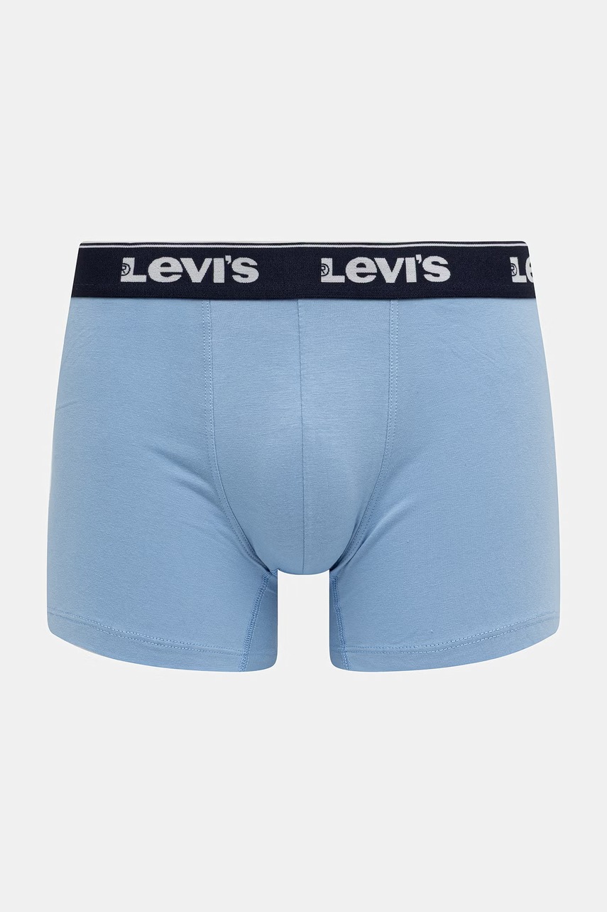 Levi's boxerky pánske bavlnené s elastanom 3-pak