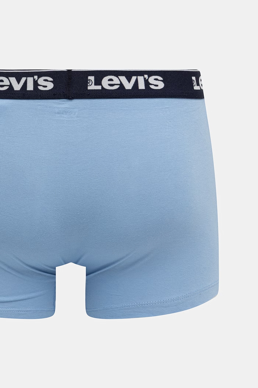 Levi's boxerky pánske bavlnené s elastanom 3-pak