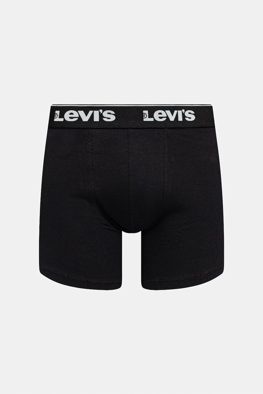 Levi's boxerky pánske bavlnené s elastanom 3-pak