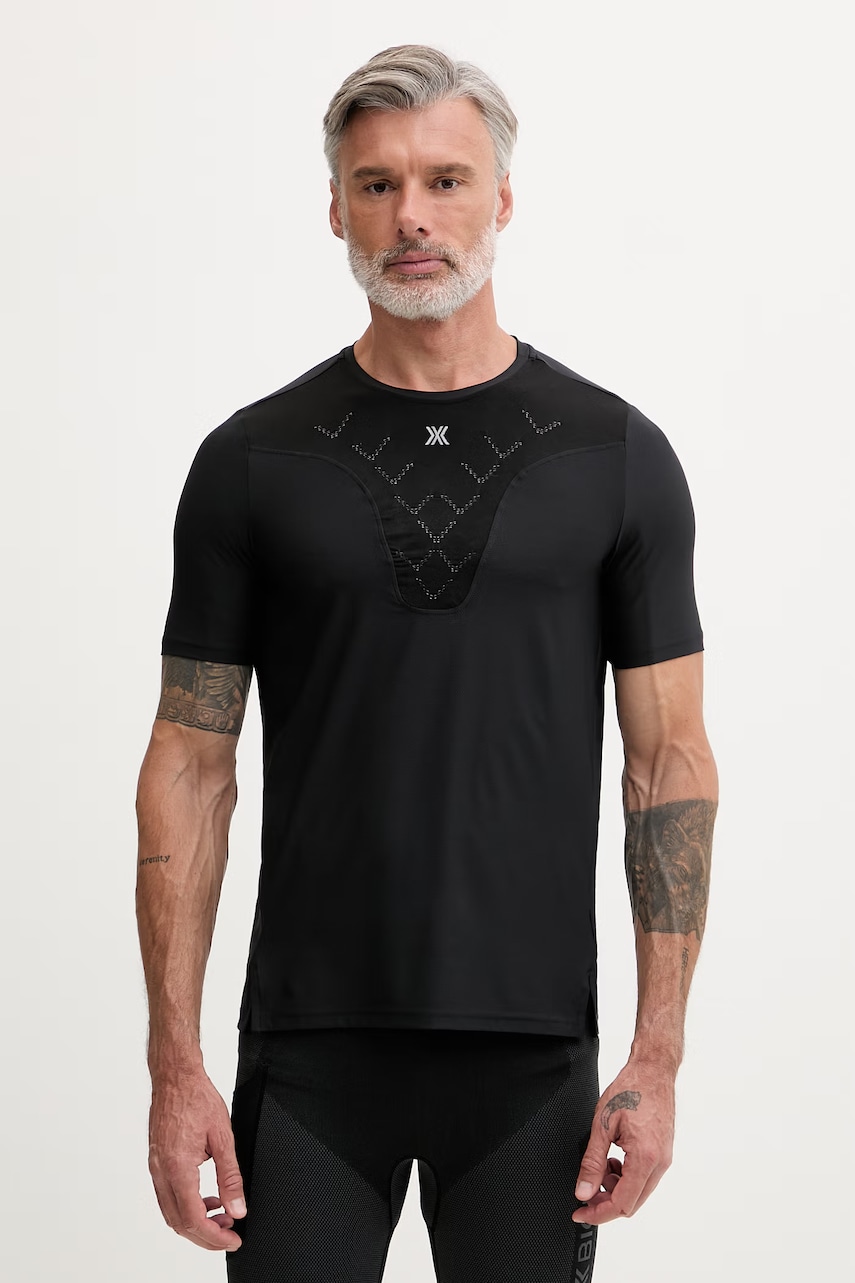 X-bionic t-shirt σύσφιξης ανδρικό COREFUSION RUN CF.RTSHS25M μαύρο S,M,L,XL
