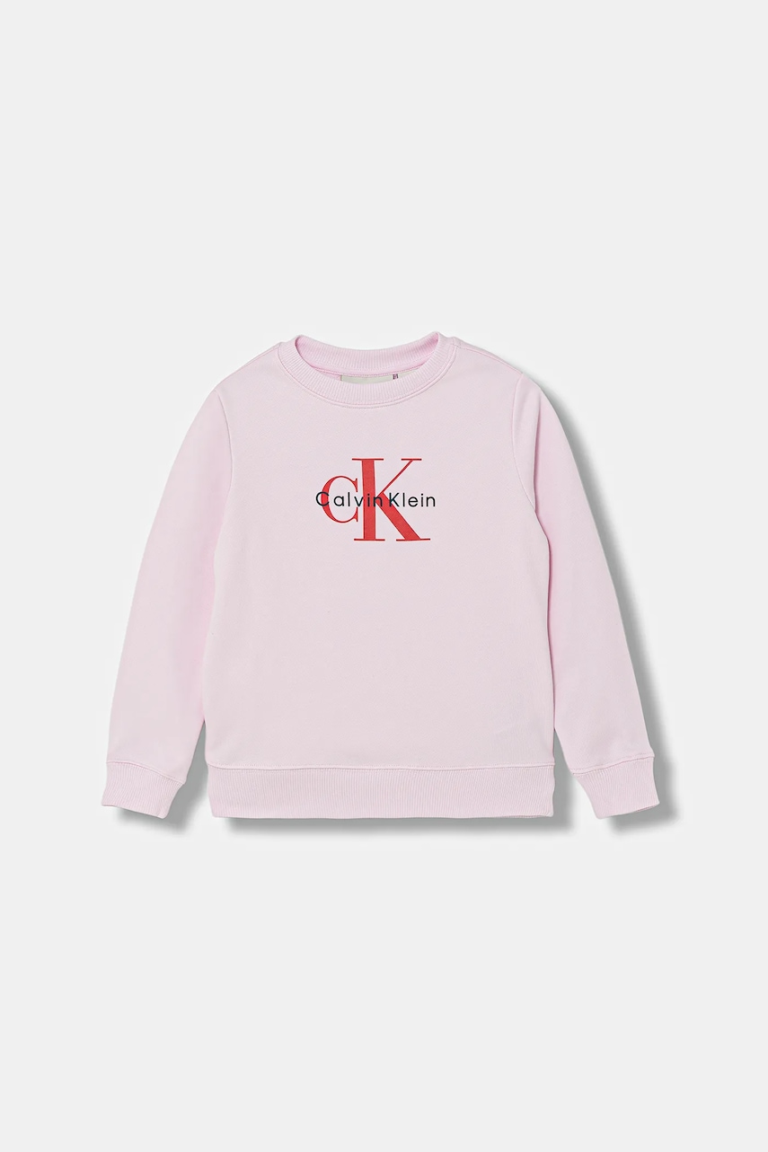 Calvin Klein Jeans hanorac de bumbac pentru copii